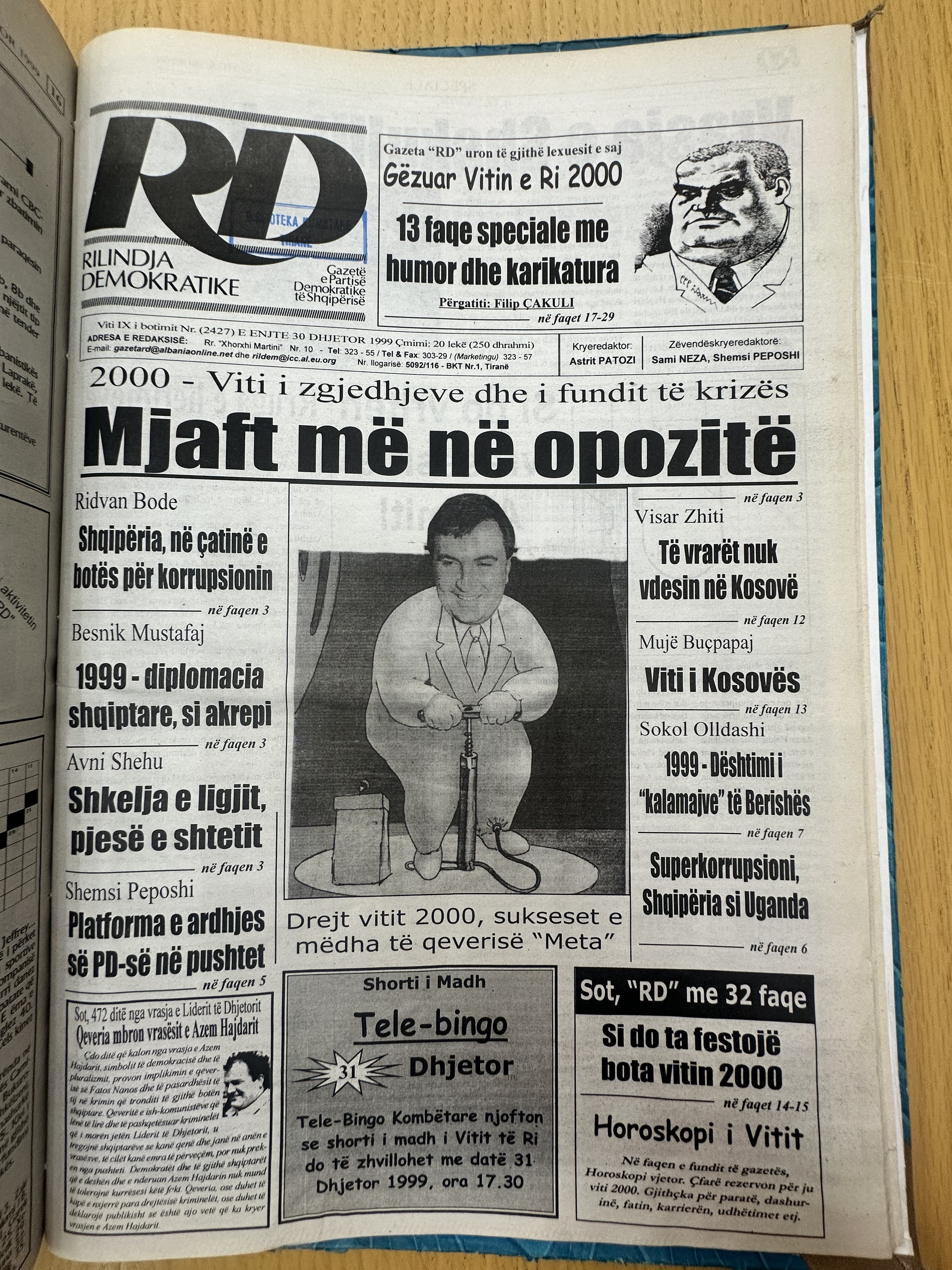 Rilindja Demokratike 1999-12-30